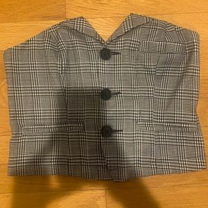 Adorable bustier top